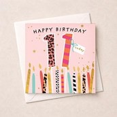 Age 11 Birthday Card - 11 Today Candles