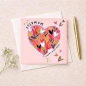 Stepmum Birthday Card - Balloon Stepmum Birthday Card - Balloon