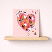 Stepmum Birthday Card - Balloon