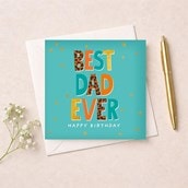 Dad Birthday Card - Words