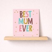 Mum Birthday Card - Words Mum Birthday Card - Words