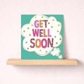 Get Well Soon Card - Cloud Get Well Soon Card - Cloud