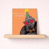 Brother-in-Law Birthday Card - Gorilla Brother-in-Law Birthday Card - Gorilla