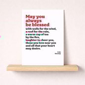 Open Card - May You Always Be Blessed