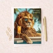 Birthday Card - King Of The Pack