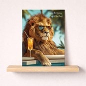 Birthday Card - King Of The Pack