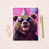 Birthday Card - You Magnificent Beast