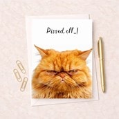 Just To Say Card - Pissed Off..! Just To Say Card - Pissed Off..!