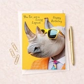 Birthday Card - You Sir Are A Living Legend