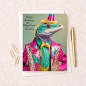 Birthday Card - You Magnificent Specimen Birthday Card - You Magnificent Specimen