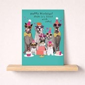 Birthday Card - Hope It's Filled With Cake Birthday Card - Hope It's Filled With Cake