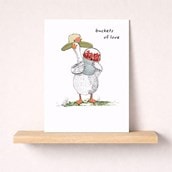 Open Card - Buckets Of Love