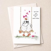 Anniversary Card - Perfect For Each Other Anniversary Card - Perfect For Each Other