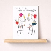 Open Card - Grow Old Disgracefully Ducks