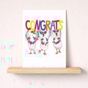 Congratulations Card - Congrats Congratulations Card - Congrats
