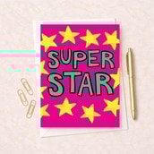Congratulations Card - Super Star Congratulations Card - Super Star
