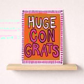 Congratulations Card -  Huge Congrats