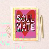 Anniversary Card - Soul Mate Anniversary Card - Soul Mate