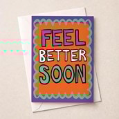 Get Well Soon Card - Fell Better Soon