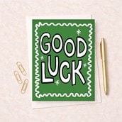 Good Luck Card - Good Luck