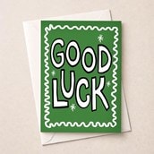 Good Luck Card - Good Luck