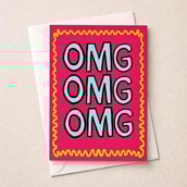 Open Card - OMG OMG OMG Open Card - OMG OMG OMG