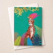 Open Card - Jungle Cheetah