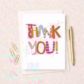 Thank You Card - Thank You