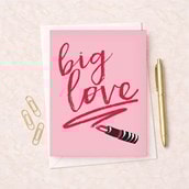 Open Card - Big Love Open Card - Big Love