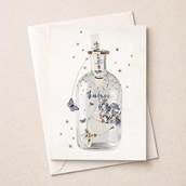 Thank You Card - Message In A Bottle