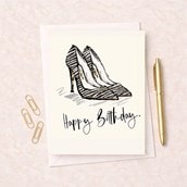 Birthday Card - High Heels