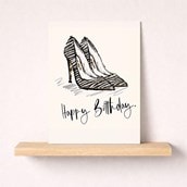 Birthday Card - High Heels