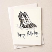 Birthday Card - High Heels Birthday Card - High Heels