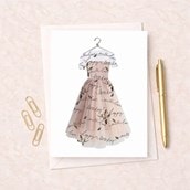 Birthday Card - Birthday Frock Birthday Card - Birthday Frock