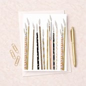 Birthday Card - Candles