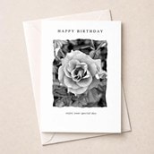 Birthday Card - Roses Birthday Card - Roses