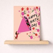 Birthday Card - Birthday Flowers Birthday Card - Birthday Flowers