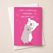 Thinking Of You Card - Bear Hugs Thinking Of You Card - Bear Hugs
