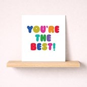 Just To Say Card - You