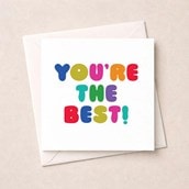 Just To Say Card - You