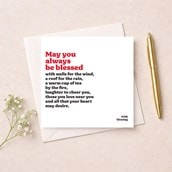 Just To Say Card - May You Always Be Blessed Just To Say Card - May You Always Be Blessed