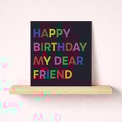 Birthday Card - My Dear Friend