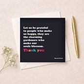 Thank You Card - Let Us Be Grateful