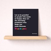 Thank You Card - Let Us Be Grateful