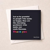 Thank You Card - Let Us Be Grateful Thank You Card - Let Us Be Grateful