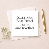 Anniversary Card - Soul mate