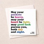 Just To Say Card - May Your Heart Be Light