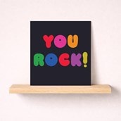 Just To Say Card - You Rock Just To Say Card - You Rock