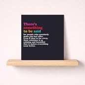 Just To Say Card - There