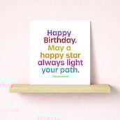 Birthday Card - May A Happy